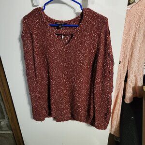 NWOT WOMANS ROCK & REPUBLIC KNIT SWEATER SZ M